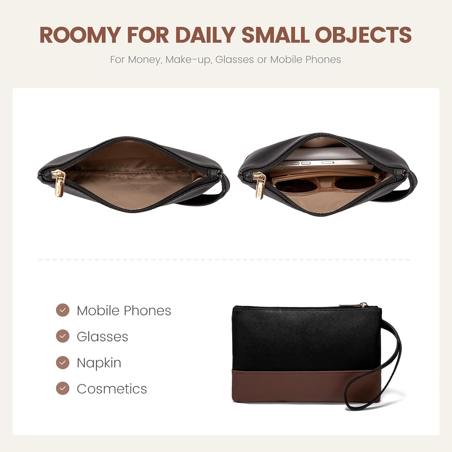 Laptop Tote Bag for Women,Leather Work Bag, Waterproof Business Teacher Bag,Large Computer Handbag Purse Briefcase,Office Gifts for Women 15.6 Inch - Image 7